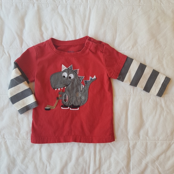 Pekkle Other - 3/$12 Pekkle Baby Hockey Tshirt, Sz 12 Month
